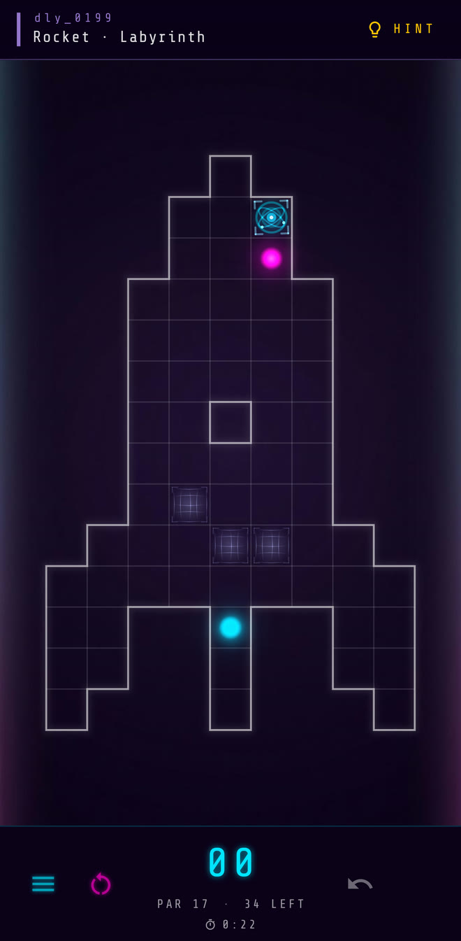 A daily puzzle shaped like a rocket